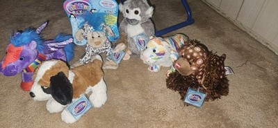 Ganz Webkinz Lot Of 6 With Codes HARD TO FIND!!!