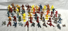 Vintage Lot of 60 1950s-60s Plastic Cowboys and Indians Wounded/Broken