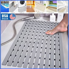 Anti-bacterial Mat Premium Bath Tub Shower Mat Anti Slip PVC Bathroom Floor Pad
