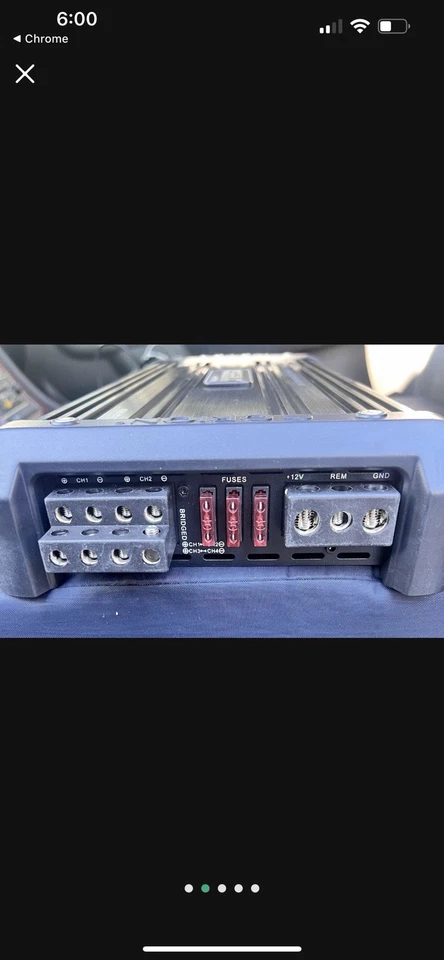 Amplificador 4500 4 canales Foto 2 de 4