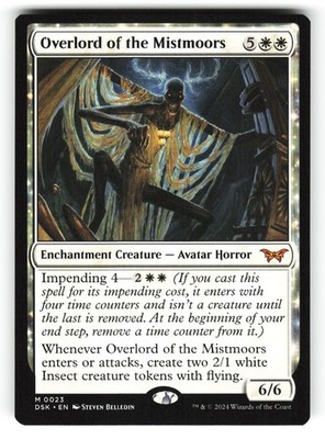 Overlord of the Mistmoors #23 (NM) (Non-Foil) (M) (DSK) Magic MTG