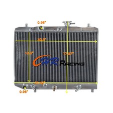 Aluminum Radiator For 1989-1994 Subaru Justy 1.2l Gl L3 At Aluminum Radiator For 1989-1994 Subaru Justy 1.2l Gl L3 At