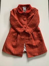 Disney Minnie Mouse Peacoat Red Sparkle Tweed Girl s Size 3T