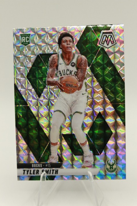 2024-25 Panini Mosaic Silver Mosaic Tyler Smith #225 RC Bucks