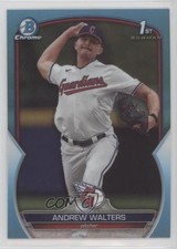 2023 Bowman Draft Chrome Sky Blue Refractor Andrew Walters #BDC-184 5aj