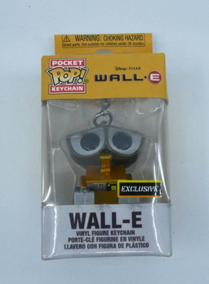 Funko Pocket WALLE WALL-E METALLIC KEYCHAIN * Disney Pixar Box Lunch Exc NEW NIB