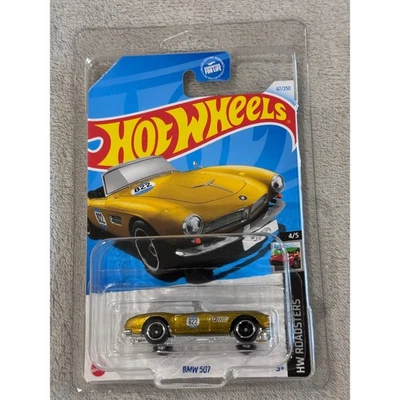 Hot Wheels Super Treasure Hunt BMW 507 Gold Spectraflame HW Roadsters TH 67/250 - Image 1 of 4