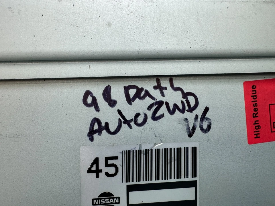 1998-1999 Nissan Pathfinder controle de motor ECU MECM-W414 A1 - Imagem 3 de 4