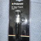 NEW Polaroid 8" Mini Tripod PLT18 With 360° Pan 90° Tilt For Cameras