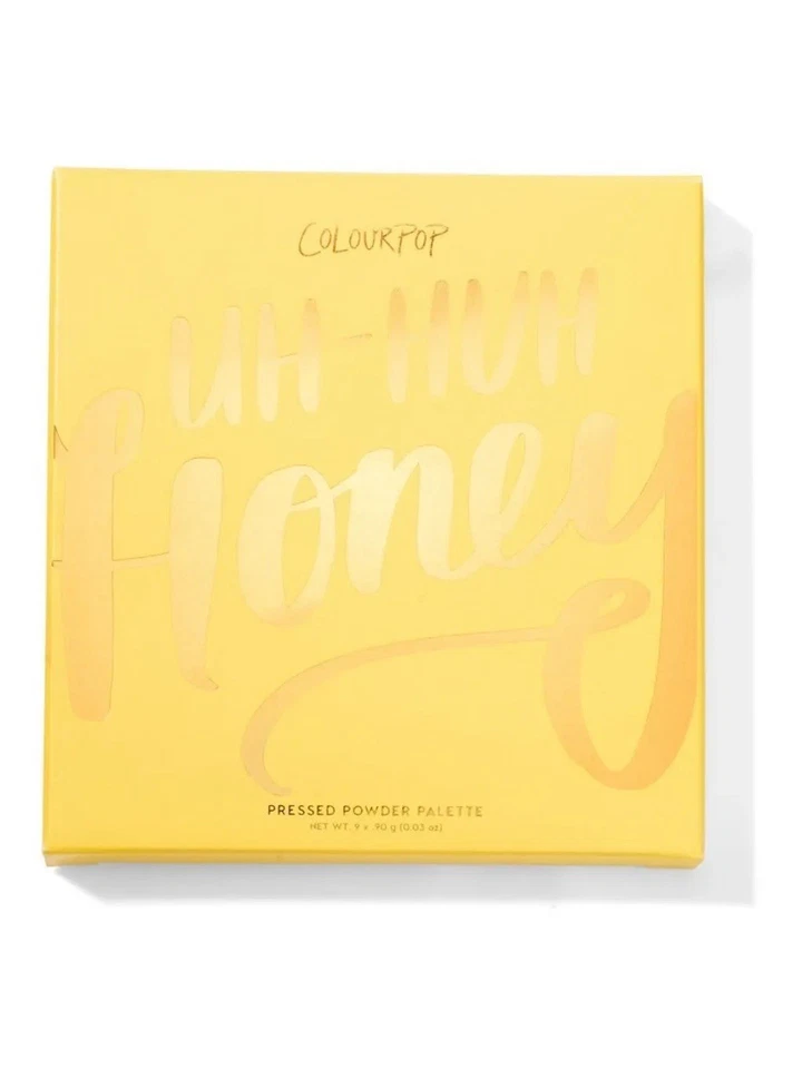 Colourpop UH-HUH HONEY 9 Pan Pressed Powder Eyeshadow Palette 0.03 oz NEW IN BOX - Image 4 of 4