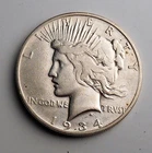 1934-S Peace Dollar — photo from another recent sale