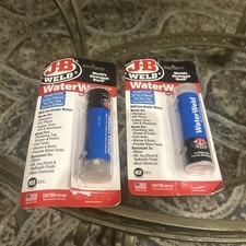 2 Waterweld Epoxy Putty Stick J-B Weld 8277 - 2 Oz., off White