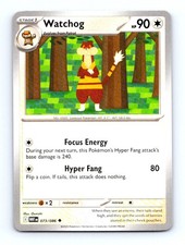 watchog pokemon card Pokémon TCG: Watchog [AR] 095/083 M4 Ninja Spinner main image 0