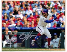 Bryce Harper Signed Autograph 8x10 Photo Phillies - Fanatics & MLB COA 