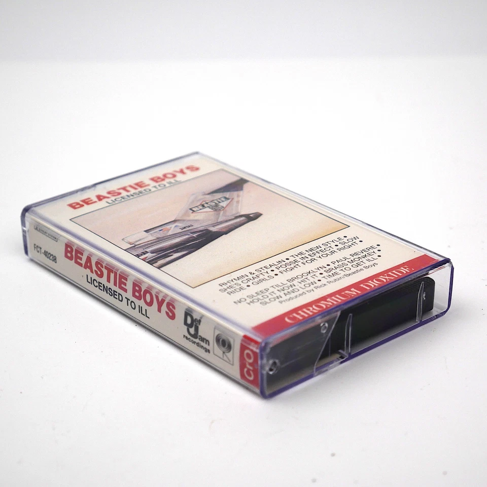 Cinta de casete original rara Beastie Boys 'Licensed To Ill' lanzamiento canadiense 1986 Foto 3 de 4