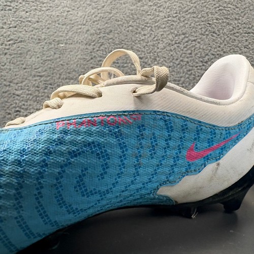 Nike Phantom GT Club DF Turf Soccer Shoes Blue Pink Size US 7 Womens - Picture 3 of 9