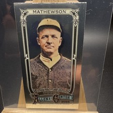 CHRISTY MATHEWSON 2025 TOPPS ALLEN & GINTER MINI CHROME PARALLEL #7