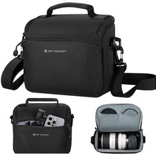 K F Concept Small Camera Sling Bag for DSLR/Mirrorless Waterproof Shoulder Bag