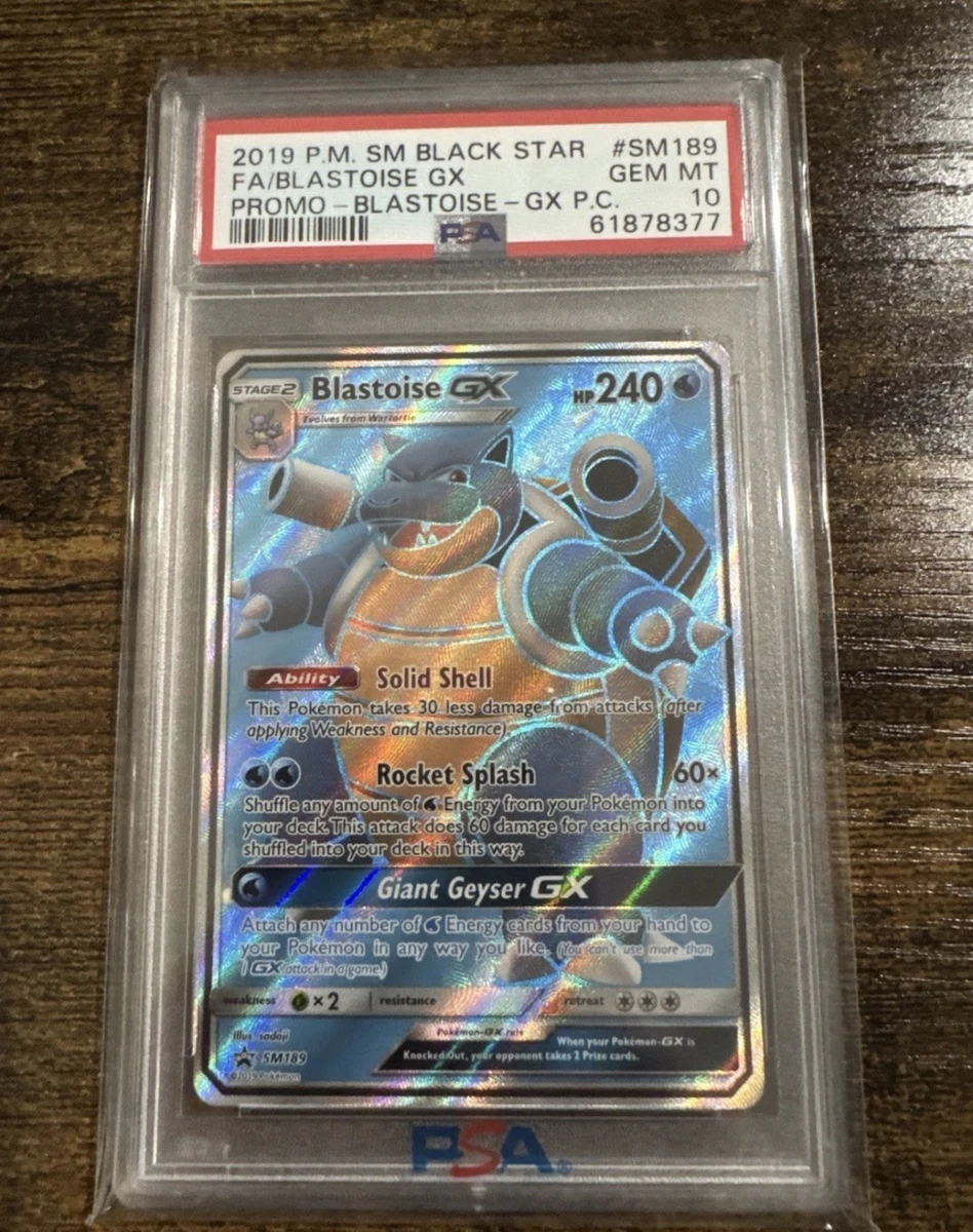 Blastoise Pokémon TCG Professional Sports Authenticator (PSA