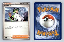 N's Plan #83/086 Scarlet & Violet Black Bolt Uncommon Pokemon 2025 TCG Card