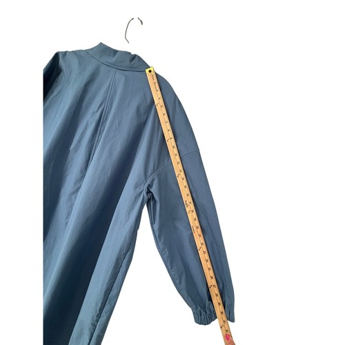 Banana Republic Cocoon Trenchcoat Midi Oversized XXL Minimalistisch Modern Blau NEU - Bild 5 von 14