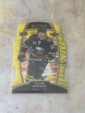 2019-20 Upper Deck Allure Yellow Taxi #88 Victor Olofsson Buffalo Sabres Rookie