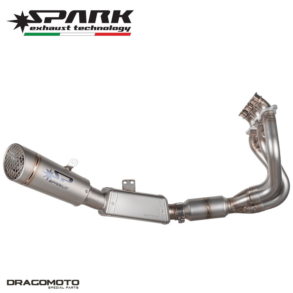 TRIUMPH STREET TRIPLE 765 RS ABS 2023-2024 Full exhaust SPARK
