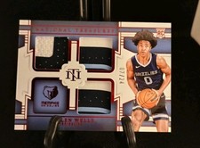 2024-25 National Treasures Rookie Triple Materials /24 #RTM-JWL Jaylen Wells RC