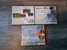 Final Fantasy Chrono Lot PS1 Chronicles Anthology Chrono Cross Excellent Cond.