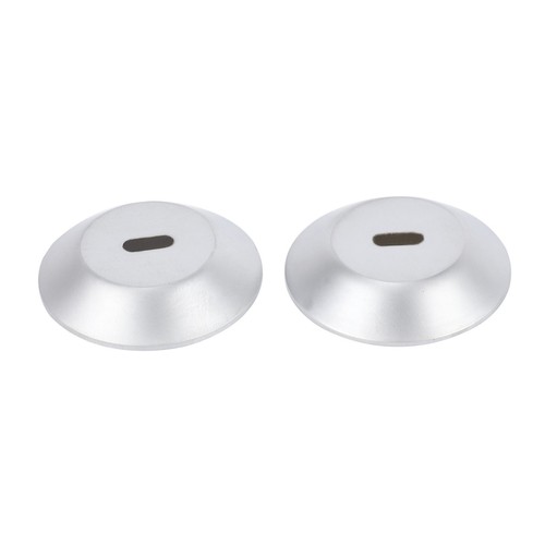 2X(Adhesive Security Plate with Slot for Cables To Lock Down Laptops,4806