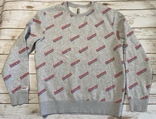 Costco Unisex Logo Crewneck Long Sleeve Heavyweight Sweatshirt Men’s S, Womens M