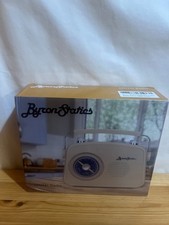 ByronStatics Portable Radio AM FM, Vintage Retro Radio with Built in Speakers, B