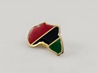 Pan-African UNIA Flag Enamel Metal Pin 5/8" Width