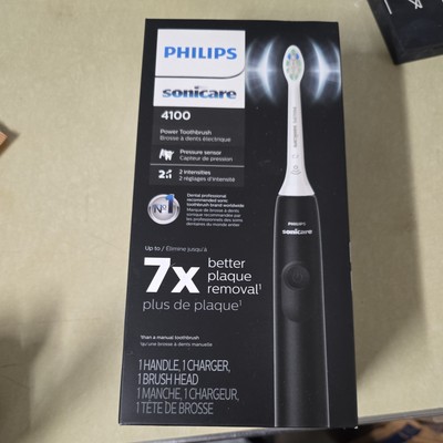 Philips Sonicare 4100 Power Toothbrush C2 Optimal Control HX3681/24  Black 