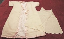 Vintage 1950s Liliputian Bazaar Baby Dress Wool Bed Jacket