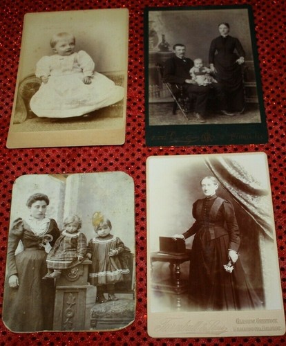 Antike Fotografien Ende des 19. Jahrhunderts in Schwarzweiß Lot #2 - Bild 2 von 7