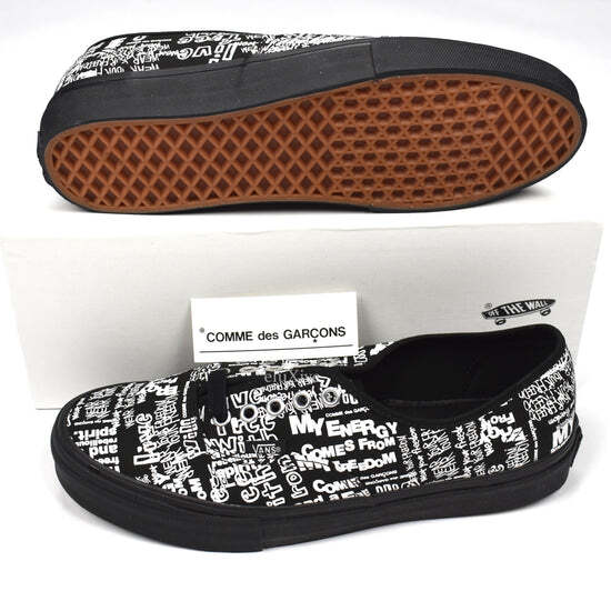 Comme des Garcons CDG Vans Authentic LX Message Graffiti