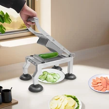 Manual Vegetable Fruit Chopper Cutter Food Onion Veggie Dicer Slicer Kitchen