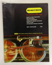 Trix Trains MINITRIX 1971 The Ultimate in N Gauge Catalog