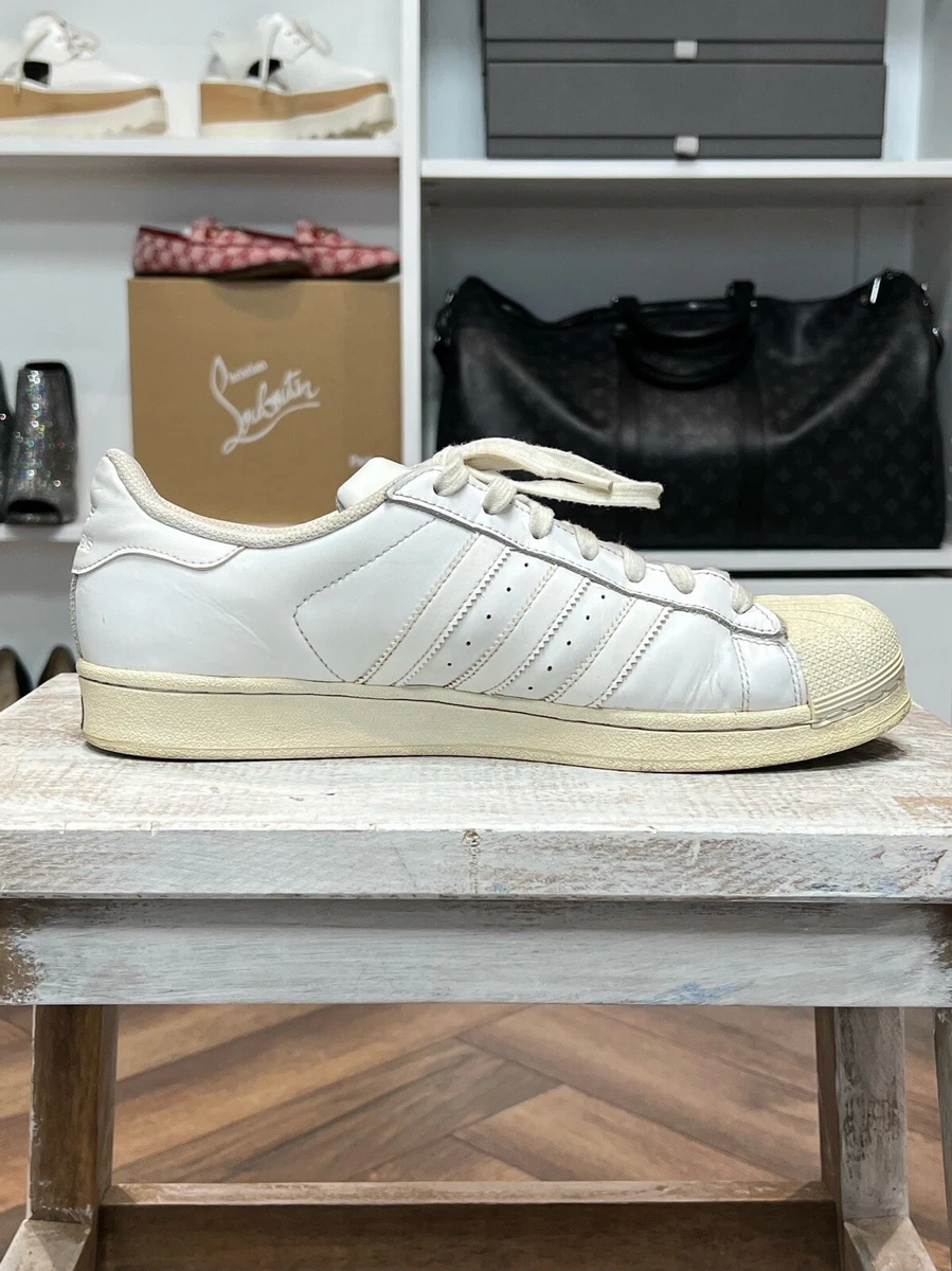 adidas superstar taille 9 5 Royaume Uni blanc personnalis