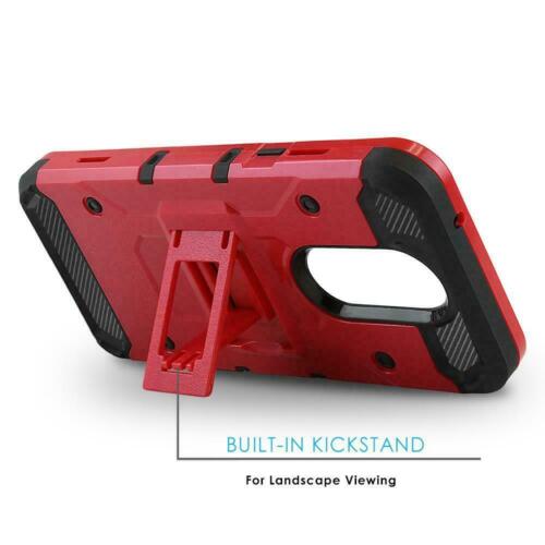 Für Motorola Moto G7 Spieltasche Abdeckung & Holster Gürtelclip strapazierfähiges Hartglas - Bild 4 von 9