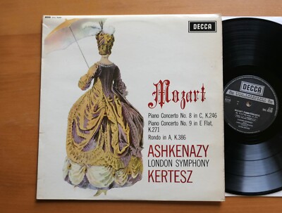 SXL 6259 Mozart Piano Concerto 8 & 9 Ashkenazy Kertesz Decca Holland NM/VG