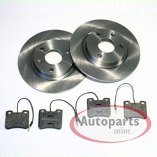 Bremsscheiben für 3 Loch Bremsbeläge Warnkabel vorne für Peugeot 106 