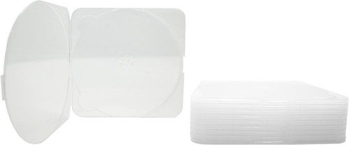 Disc Box Empty (10) Trimpak Clear Single CD DVD MP3 Disc Empty Boxes Cases THIN 3.8mm ...
