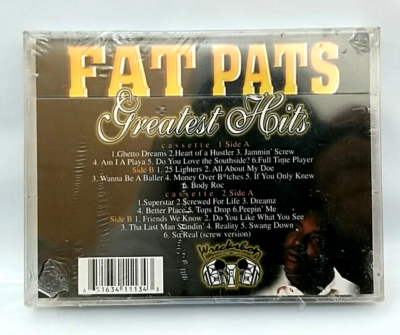 Greatest Hits [PA] by Fat Pat (Cassette, 2001, 2 Discs, Wreckshop