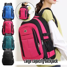 Large Capacity Travel School Rucksack Sport Hiking Backpack Shoulders Bag Unisex