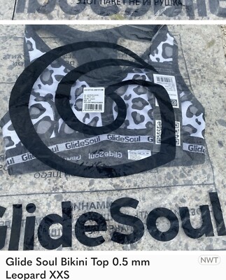 Glide Soul Bikini Top 0.5 mm Leopard XXS