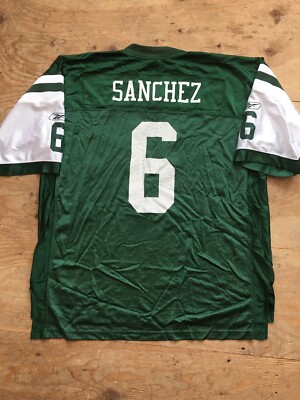 Retro New York Jets SANCHEZ #6 Butt Fumble Jersey REEBOK