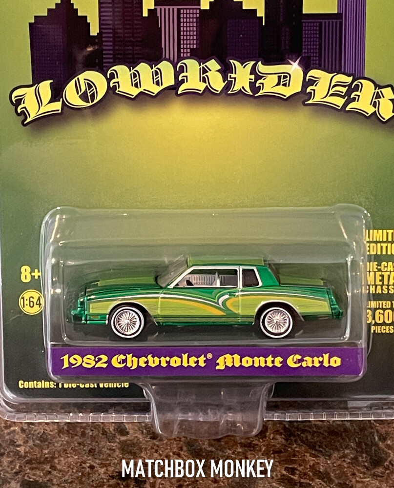 Greenlight Green Machine 1982 Chevrolet Monte Carlo Chevy Lowrider