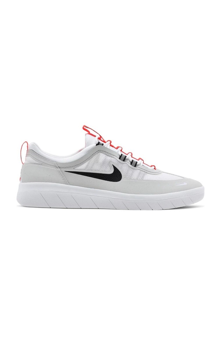 Nike Nyjah Free 2 SB 'Neutral Grey Bright Crimson' | eBay UK